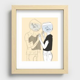This Thing Between Us Recessed Framed Print