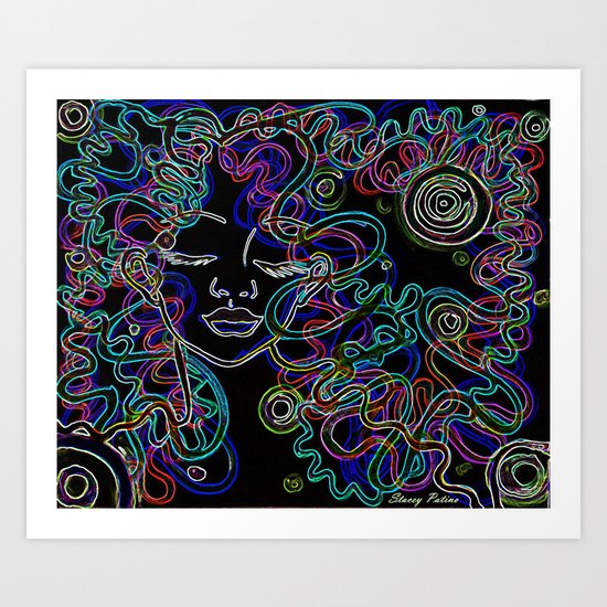 Hyperland Art Print