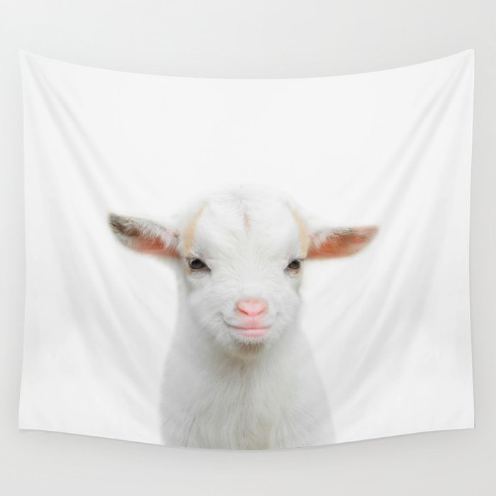 Baby Goat Wall Tapestry