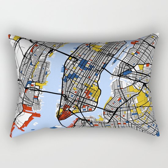 New York Rectangular Pillow