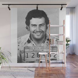 Pablo Escobar Wall Mural