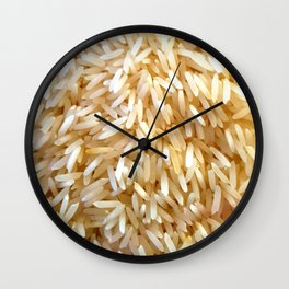 Rice Harvest Wall Clock