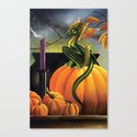 Pumpkin Dragon Leinwanddruck