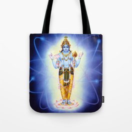 Cosmic Form of Lord Vishnu Tote Bag