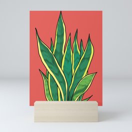 Snake plant #1 Mini Art Print