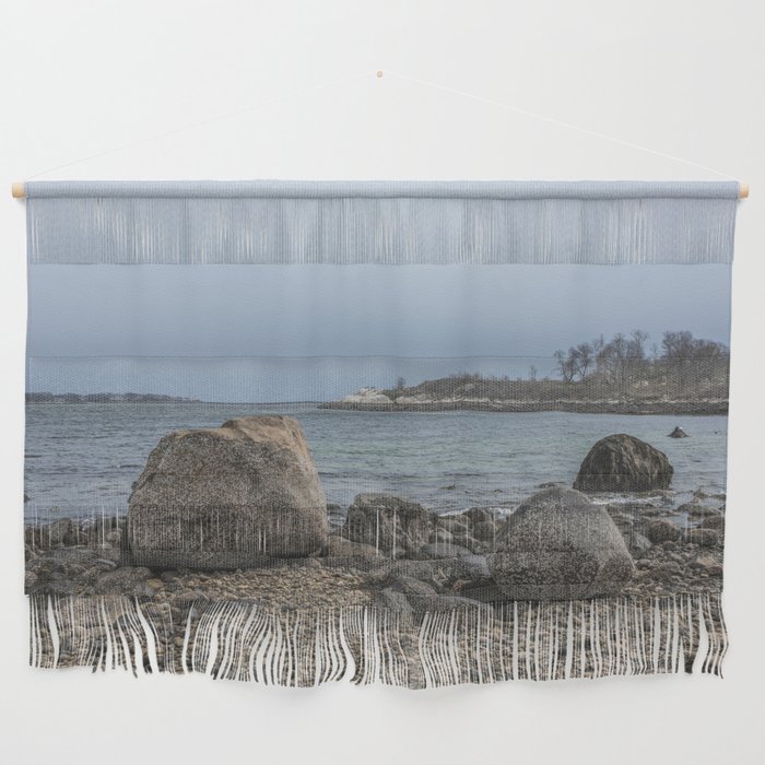 A Rocky Beach In Gloucester Wall Hanging