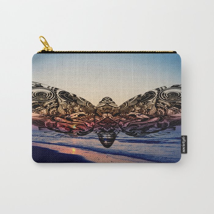 Summer Butterfly Carry-All Pouch