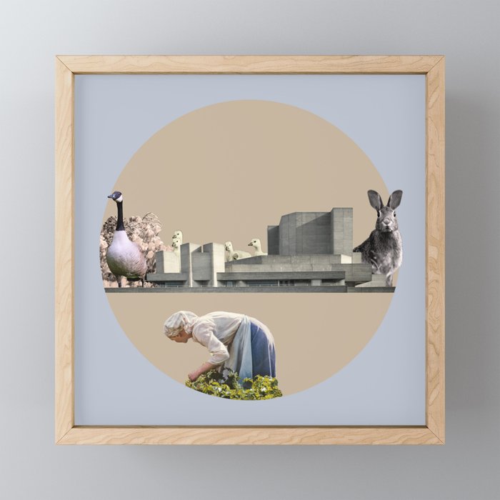 No. 3 (Spring Equinox) Up With the Birds Framed Mini Art Print