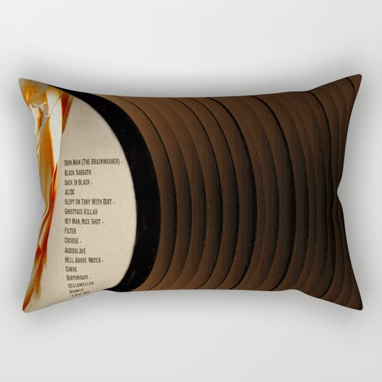 Vinil Movies 4 Rectangular Pillow