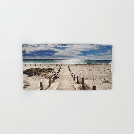 "Cabo de Gata". Retro serie Hand & Bath Towel