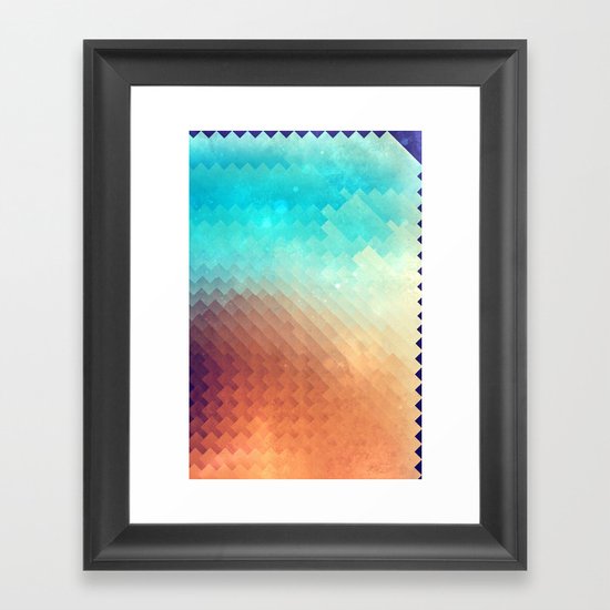 plyyn hyte Framed Art Print