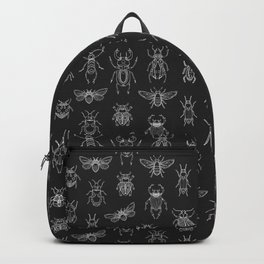 Insects Pattern (Black) Backpack