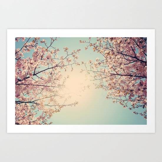 Spring warmth Art Print