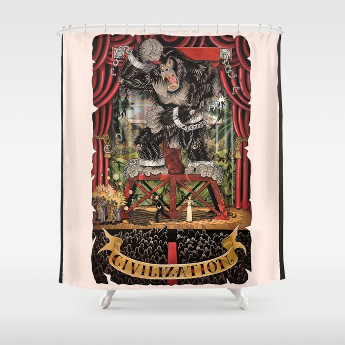 Civilization II Shower Curtain