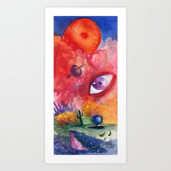 An Eye For the Surreal Art Print
