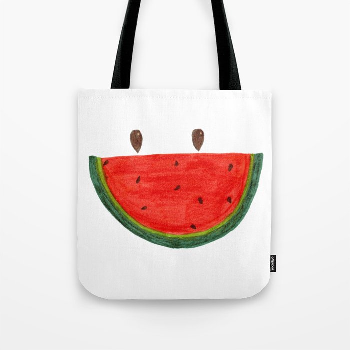 Happy Watermelon Tote Bag