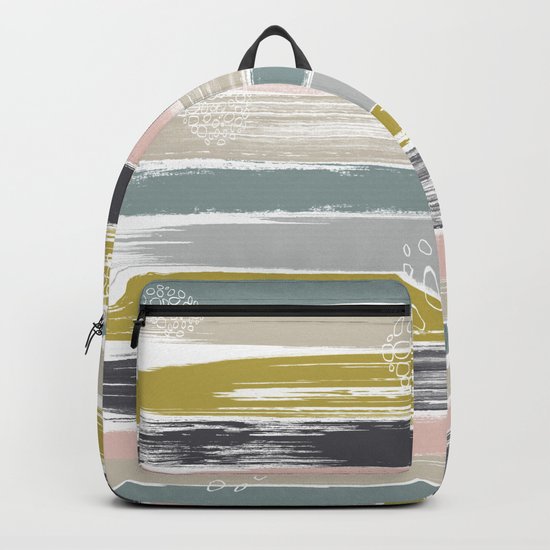 Fragments, Brushstrokes and Circles Backpack