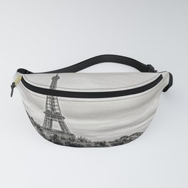 Eiffel Tower and boats on Seine river in Paris, France Fanny Pack