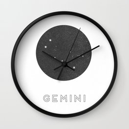Gemini Wall Clock