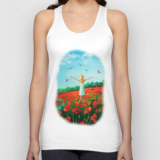 Flying soul Unisex Tank Top