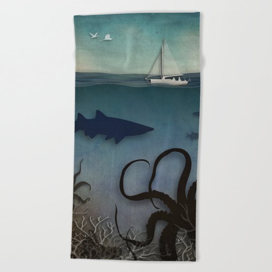 Under the Sea Beach Towel