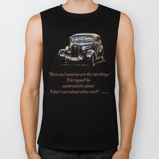 Classic Car Biker Tank