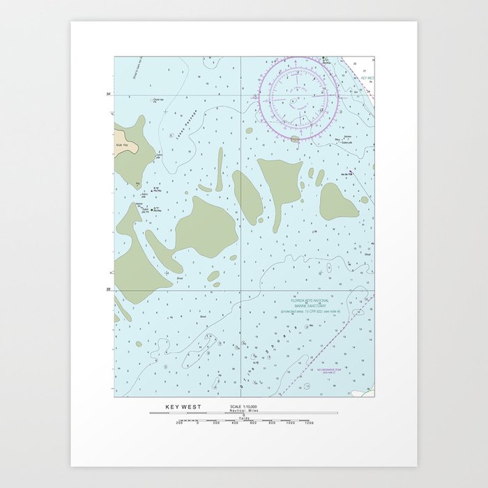 Nautical Chart Art Prints