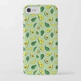 Avocado Green Pattern iPhone Case