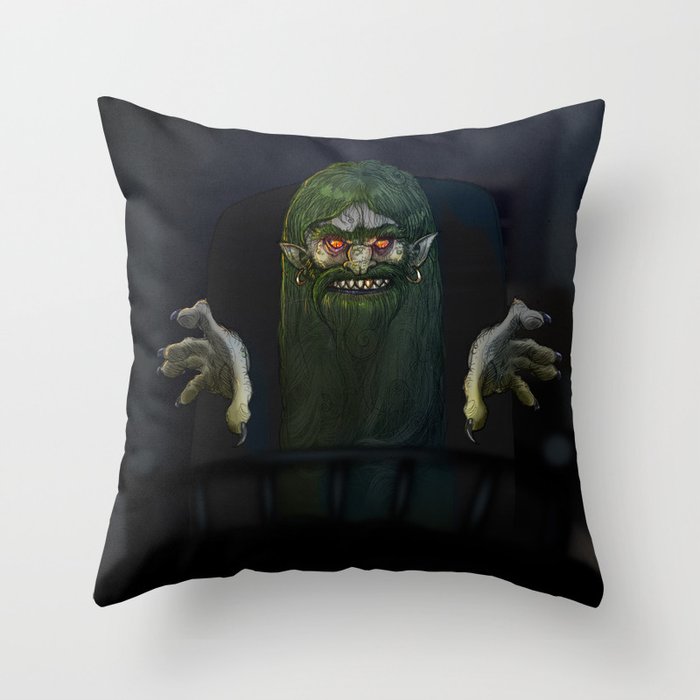 l'Orco Throw Pillow