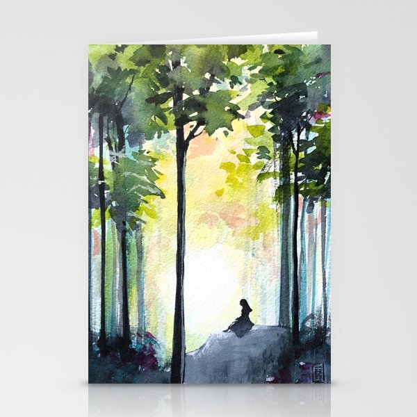 Into the Light Stationery Cards