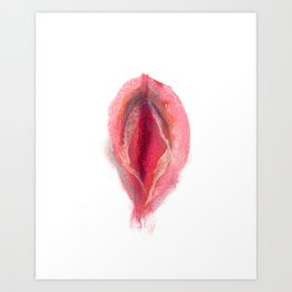 vulva 3 Art Print