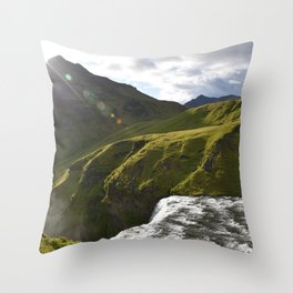 Iceland II Throw Pillow