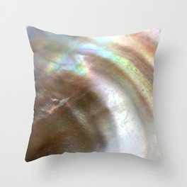 Mother of Pearl Throw Pillow