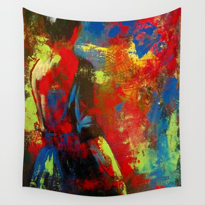 woman Wall Tapestry