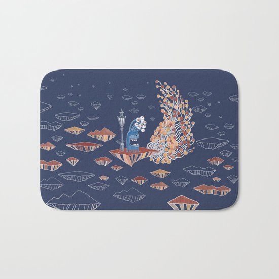 Alien Monster Bath Mat