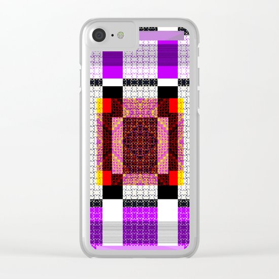 Digi-Tile Clear iPhone Case