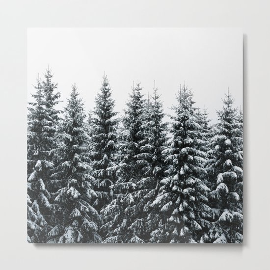 The White Bunch Metal Print