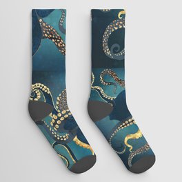 Metallic Octopus IV Socks