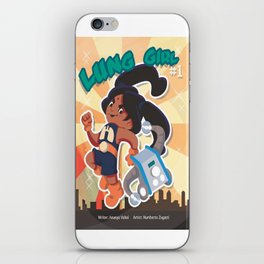 Lung Girl Cover iPhone Skin