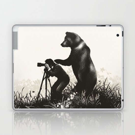 The Bear Encounter II Laptop & iPad Skin