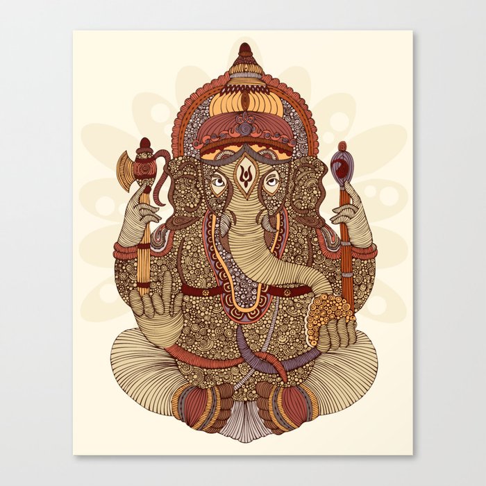 Ganesha: Lord of Success Canvas Print