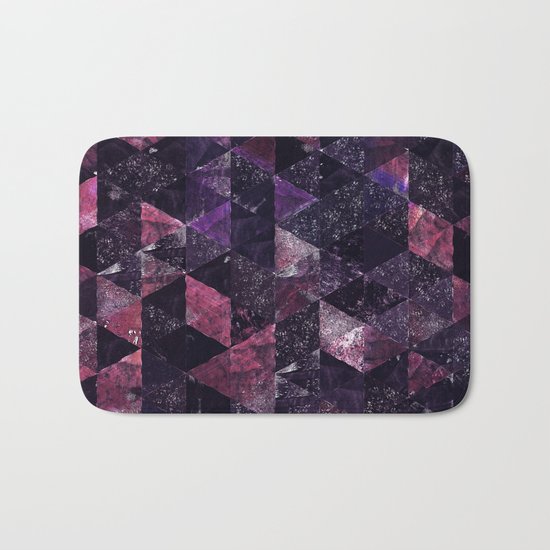Abstract Geometric Background #13 Bath Mat
