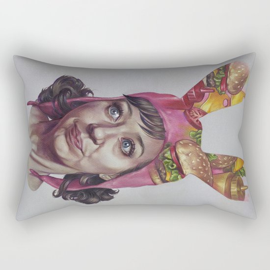 Louise's Burgers Rectangular Pillow