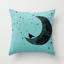 Moonlight Throw Pillow