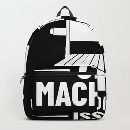 CNC Machine Machinist Programmer Operator Router Backpack