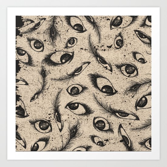 Eyes Art Print