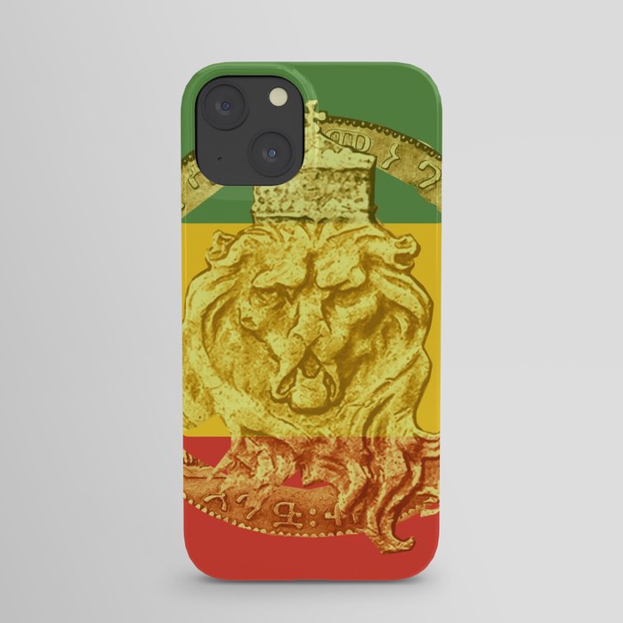 Conquering Lion of Judah Reggae Master iPhone Case