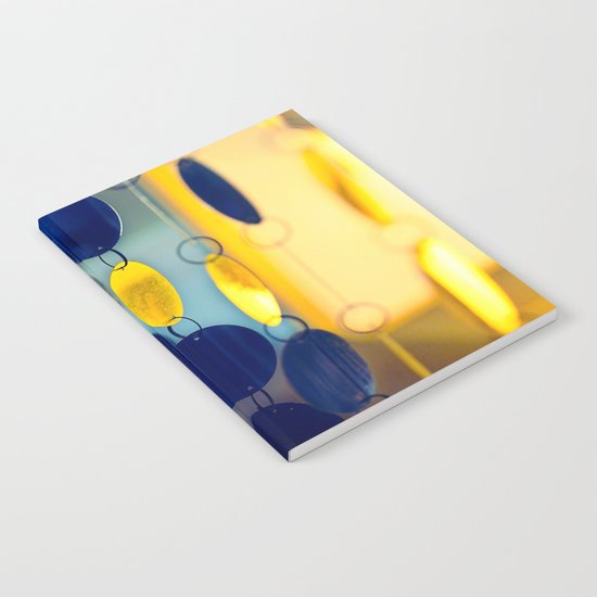 GLAM CIRCLES #Blue #1 Notebook