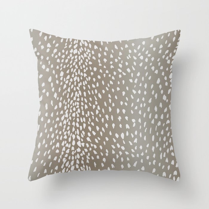 Antelope fawn print pillows store