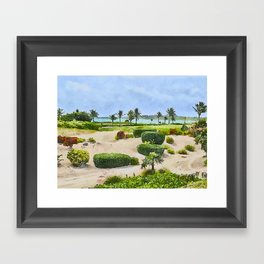 golf Framed Art Print
